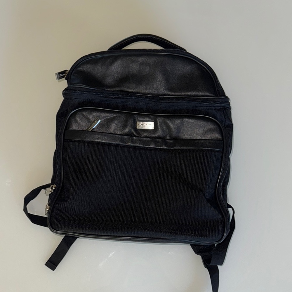 Kenneth Cole Sleek Black Backpack